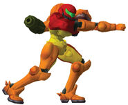 Samus's Straight in Melee