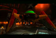 Samus's ship at Landing Site Charlie.