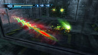 Super Zebesian beam attack MOM