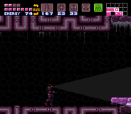 X-Ray Scope in Super Metroid.