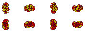 M2 Spin Jump.png (952 bytes) Metroid II: Return of Samus sprites