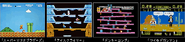 "Super Mario Bros.", "Donkey Kong", "Ice Climber", "Wild Gunman"