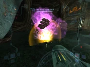 Krocuss defeat.png (951 KB) The creature explodes in a toxic cloud of deceased matter (does not harm Samus).