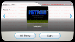 Metroid Consola Virtual Wii captura