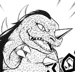 Изображение Крейда из манги 1986 года.