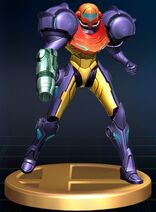 Samus(GravitySuit)BrawlTrophäe