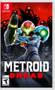 Metroid Dread game box