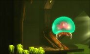 A Larva Metroid in Area 8