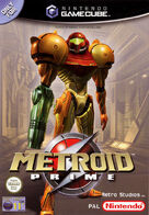 Metroid Prime, portada europea.