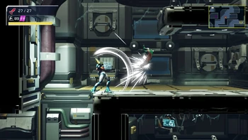 Metroid Dread Melee Counter