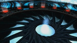 The main hatch in the Sanctum opens