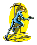 Running Zero Suit Samus (Metroid: Zero Mission) - [Weapon] Attack +25 (All)