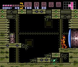 Samus in Wrecked Ship