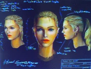 Samus Gesicht (Konzeptansicht)