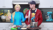 Rosanna Pansino's Zero Suit costume.