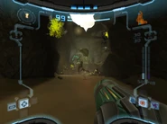 Splinters emerging from their cocoons in the Metroid Prime 2: Echoes Bonus Disc.