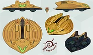 Samus's Gunship, exterior