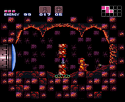 One of many natural Air Holes