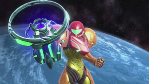 Samus SSB4U intro Zero Laser configuration