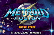 Japanese Fusion title screen.