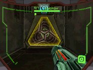 Yellow Blast Shield, which can be opened with the Volt Driver