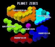 Zebes Hexa Map.jpg (98 KB) Zebes map; Super Metroid, which inspired the Prime World Maps.