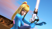 Zero Suit Samus' reveal at E3.