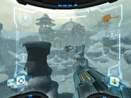 Samus spots a Flickerbat.