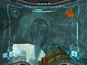 A Stalactite in the Phendrana Drifts.