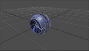 Beta Gravity Suit Morph Ball MP1