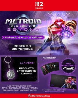 Anuncio de My Nintendo Store (España) en redes sociales.