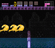 Shinespark Super Metroid.gif (14 KB) Shinespark in Super Metroid