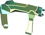 The Grapple Beam in its item form, Metroid Prime 2: Echoes.