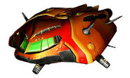 Hunter Gunship render from Metroid Prime Hunters