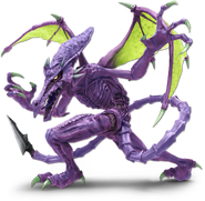 SSBU Ridley Alt. Costume - Metroid NES