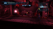 The Zero Suit in gameplay.