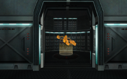 A Map Station in Metroid Prime 2: Echoes.