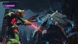 Pico de Cuervo X demsiado cerca de Samus md.png