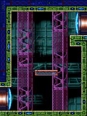 Platform shaft full view