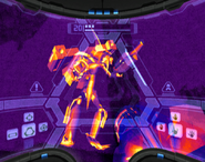 Flying Pirate Thermal.png (700 KB) Flying Pirate in Phendrana's Edge viewed with the Thermal Visor.