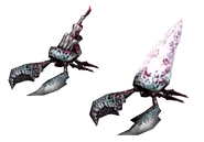 An early version of the Brizgee with more colorful textures.