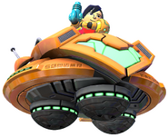 Artwork of a Gunship Mii in Nintendo Land