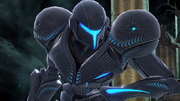 Samus Oscura de cerca SSBU