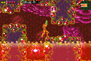 Lava in Norfair (Metroid: Zero Mission)