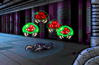 ゼーベス星人を捕食したメトロイド