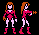 Metroid sprites.