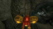 Samus se transforma en Morfosfera.