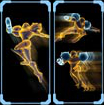 These unused scan images from Metroid Prime show what appears to be a Shinesparking Samus.