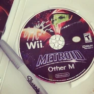 Other M disc signed by Martin.[9]