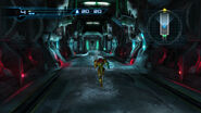 Samus enters Cryosphere corridor HD